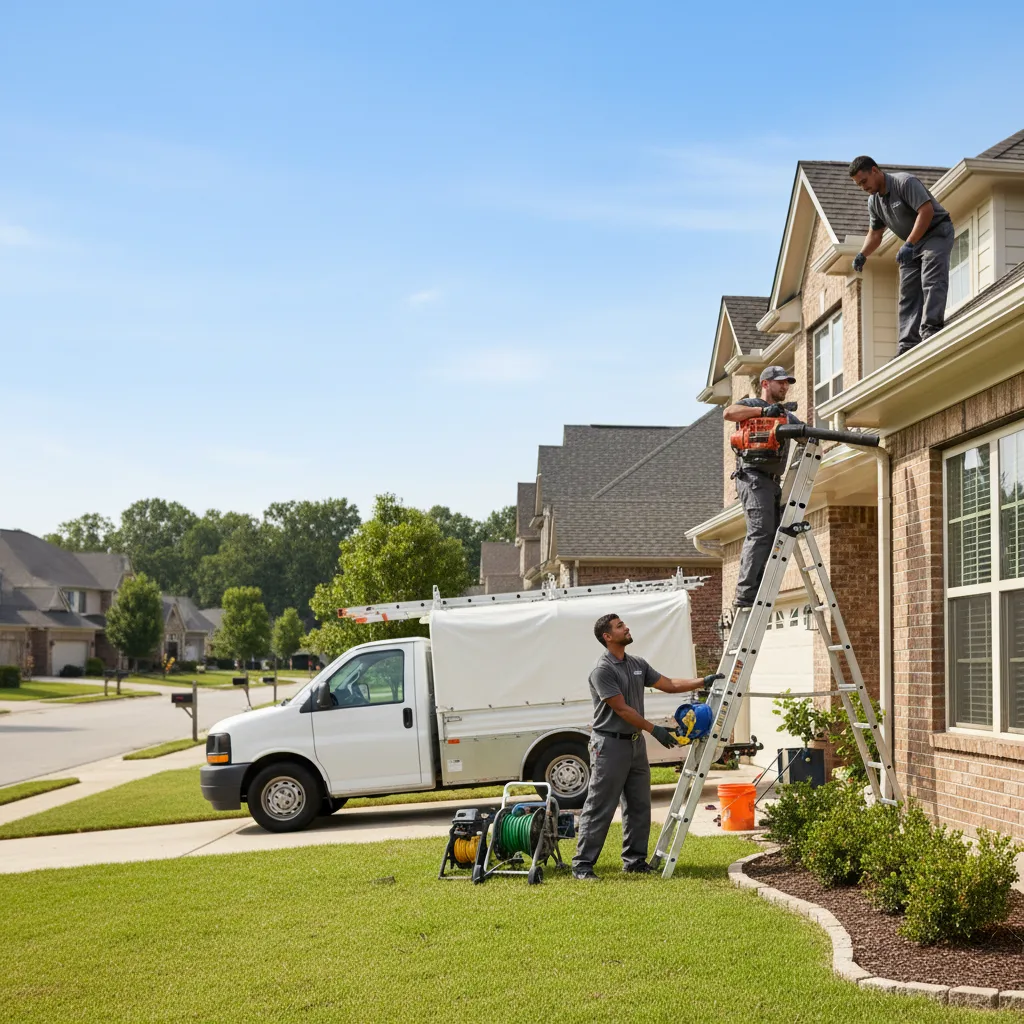 Home Gutter Service in Plantersville, TX near me